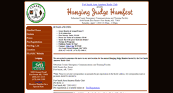 Desktop Screenshot of hangingjudgehamfest.com